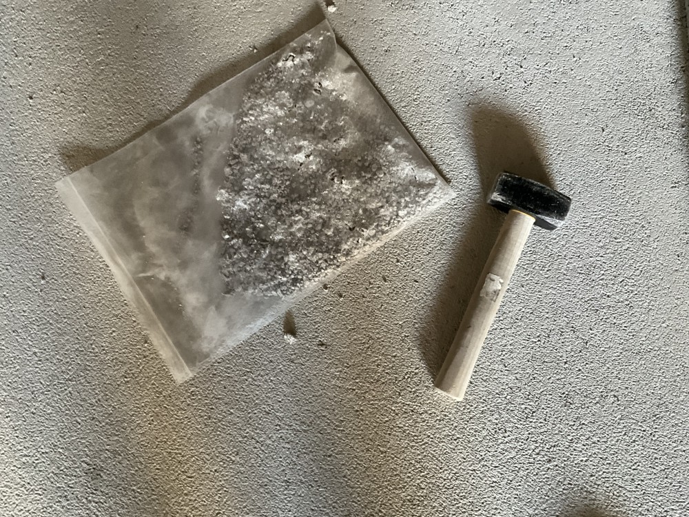 Messgutzerkleinerung