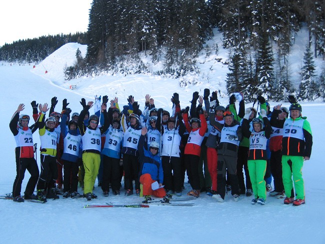 Die sportlichen VÖEH-Mitglieder machten sich bereit für die Winterchallenge, die in drei Bewerben ausgetragen wurde.